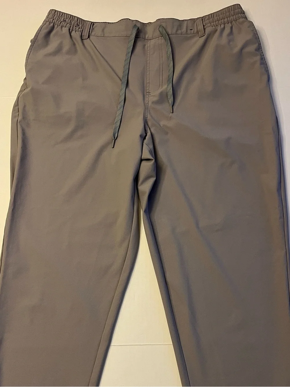 Birdie Bound Gray Performance Golf Pull On Elastic Waist Jogger Pants 2XL